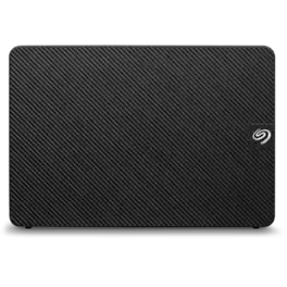 Seagate - Expansion 22TB External USB 3.0 Desktop Hard Drive with Rescue Data Recovery Services - Black