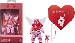 Hasbro - Collectibles - Star Wars - Black Series - Ewok (Valentine’s Day Edition) Action Figure - COLLECTIBLES - Multicolor