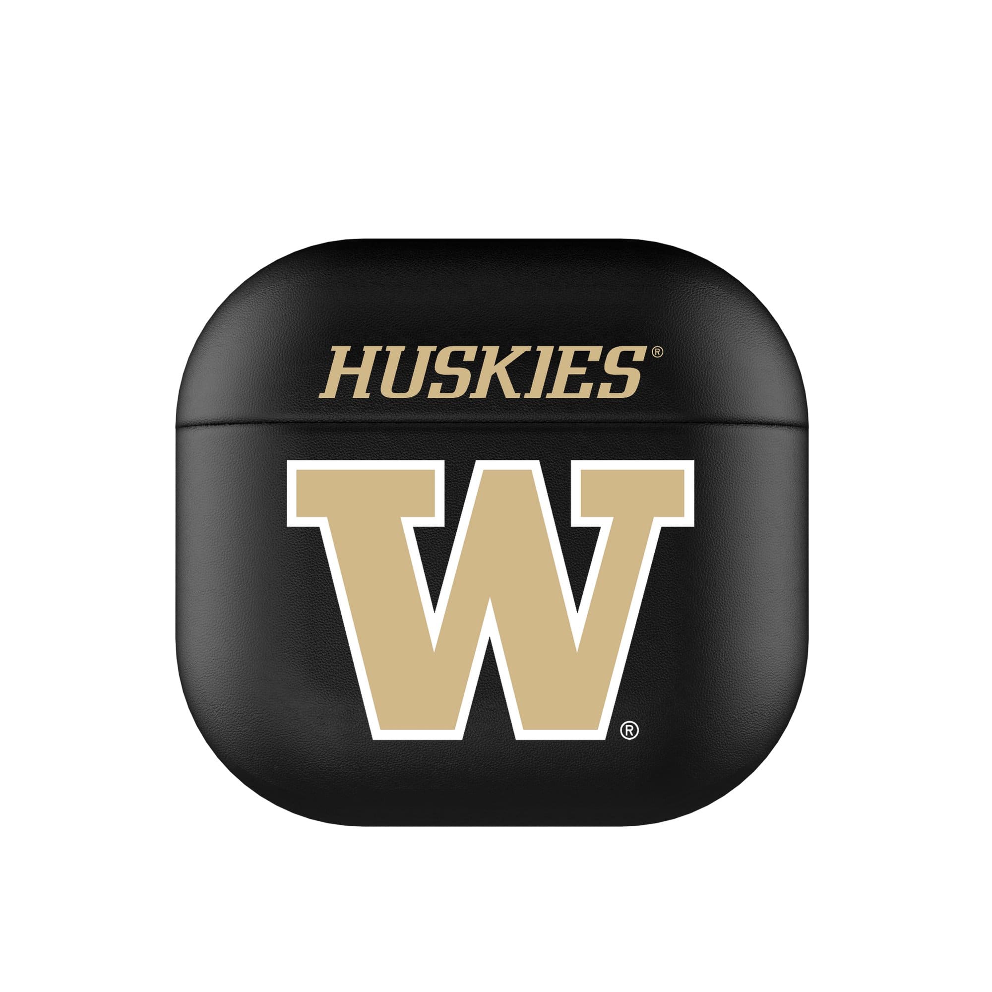 Keyscaper - Washington Huskies Washington Huskies Insignia AirPods 4th Generation Case Cover - No Size - Black