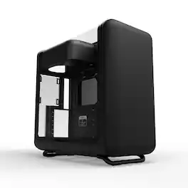 HYTE - X50 Modern Performance ATX Mid-Tower PC Gaming Case - Pitch Black
