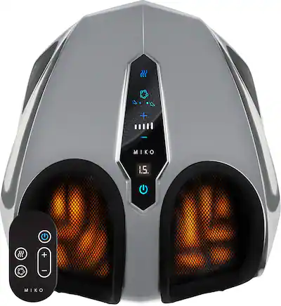 Miko Shiatsu Foot Massager with Heat // Yoisho | Silver Miko Shiatsu Foot Massager with Heat // Yoisho | Silver