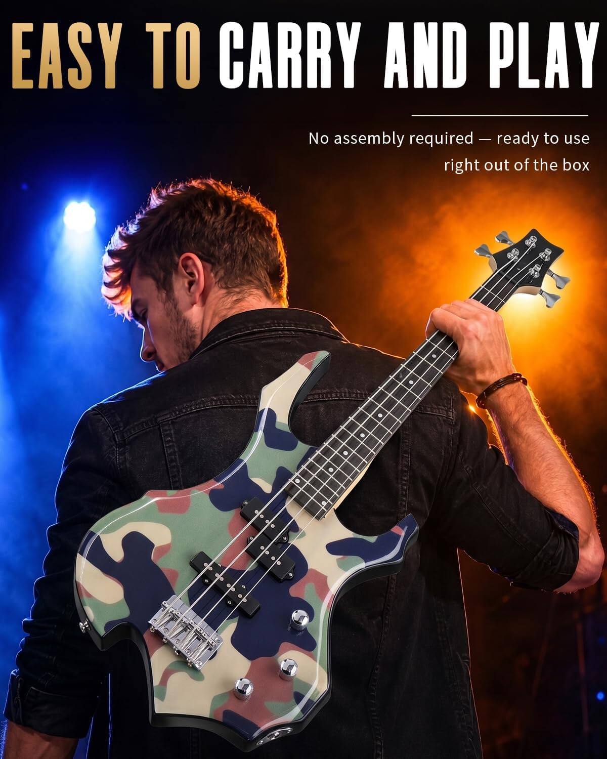 EASY TO CARRY AND PLAY  
No assembly required - ready to use right out of the box