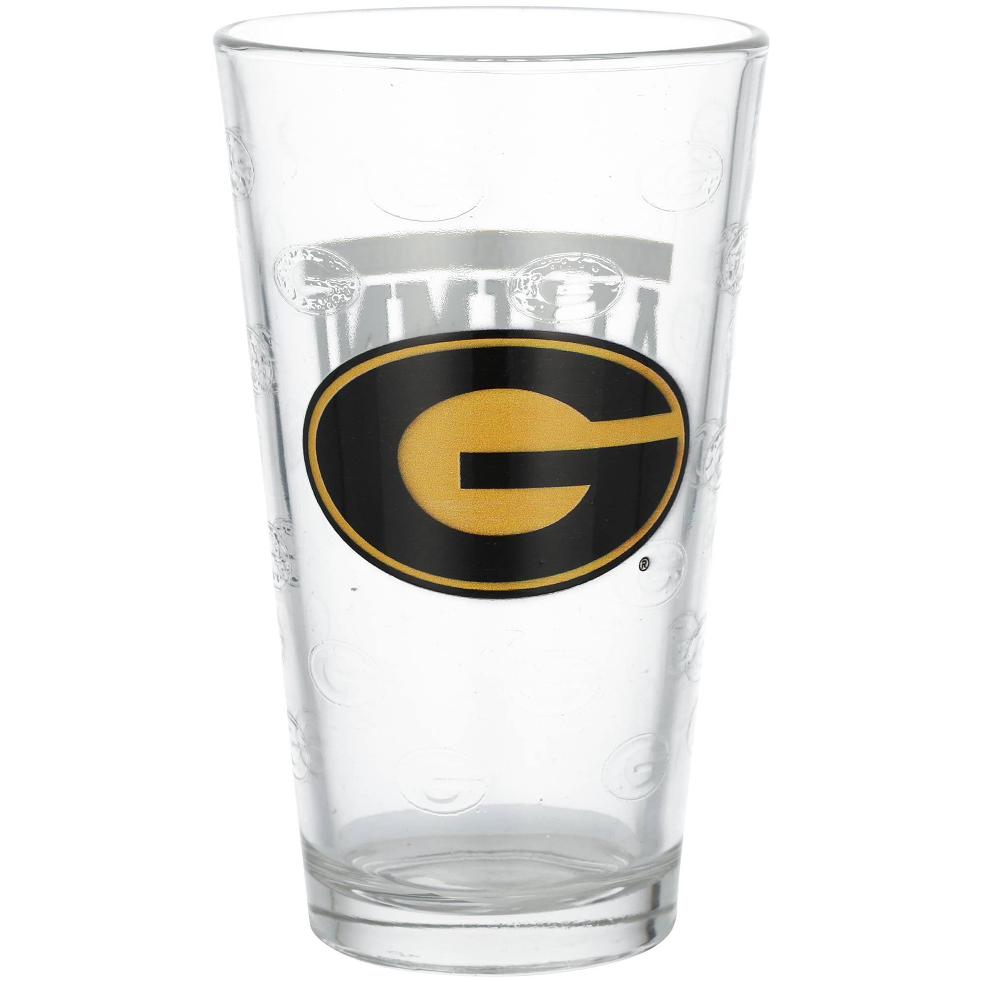 Alt View 1. Indigo Falls - Grambling Tigers 16oz. Alumni Pint Glass - Multicolor.