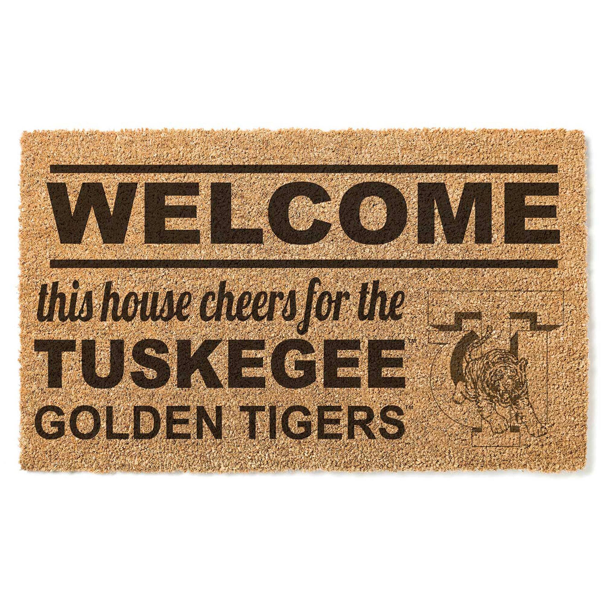 Tuskegee Golden Tigers 18" x 30" Welcome Doormat