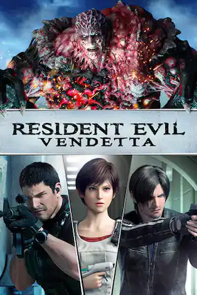 Front. Resident Evil: Vendetta - 4K Blu-Ray.