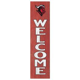 Jardine - Rutgers Scarlet Knights 12'' x 48'' Welcome Outdoor Leaner - Red