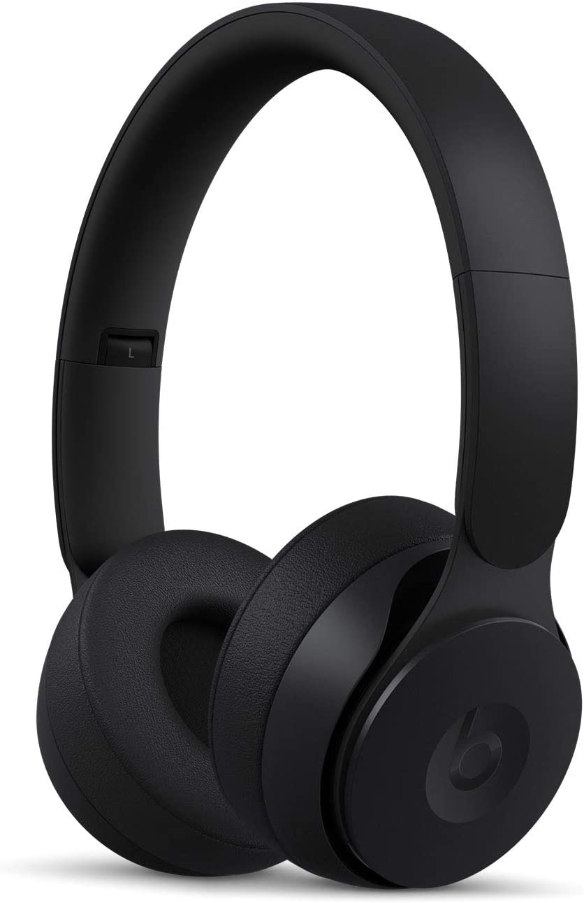 Front. Beats - Beats Solo Pro Wireless Noise Cancelling On-Ear Headphones - Black - Black.