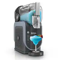 Ninja - SLUSHi 5-in-1 Professional Frozen Drink Maker, 88 oz. Frozen Drink & Slushie Machine, 5 Preset Programs - Artic Blue & Gray - Front_Zoom