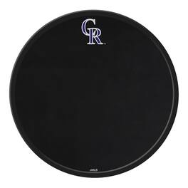 The Fan-Brand - Colorado Rockies 17.5" Modern Disc Chalkboard - Multicolor