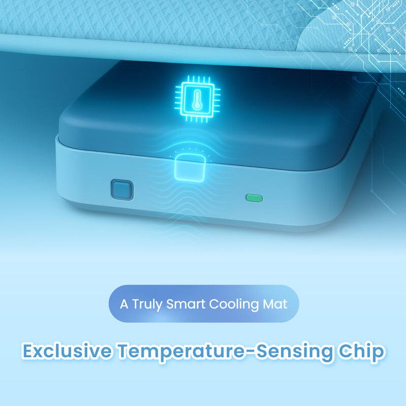 A Truly Smart Cooling Mat  
Exclusive Temperature-Sensing Chip