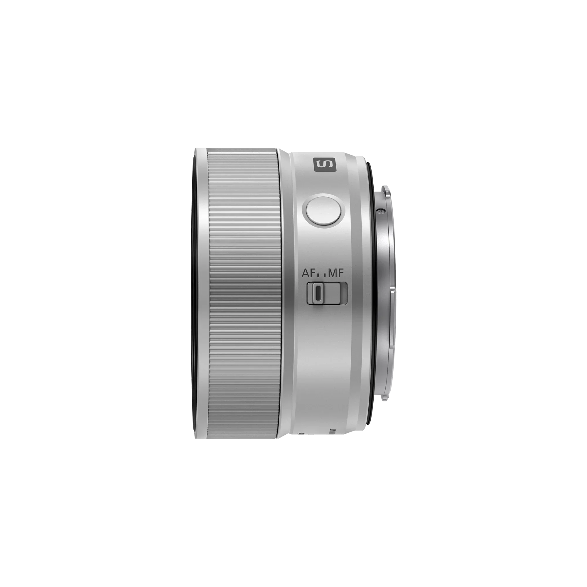 Alt View 3. Panasonic - Panasonic LUMIX S 40mm f/2 Compact Prime L-Mount Lens (Silver) - Silver.