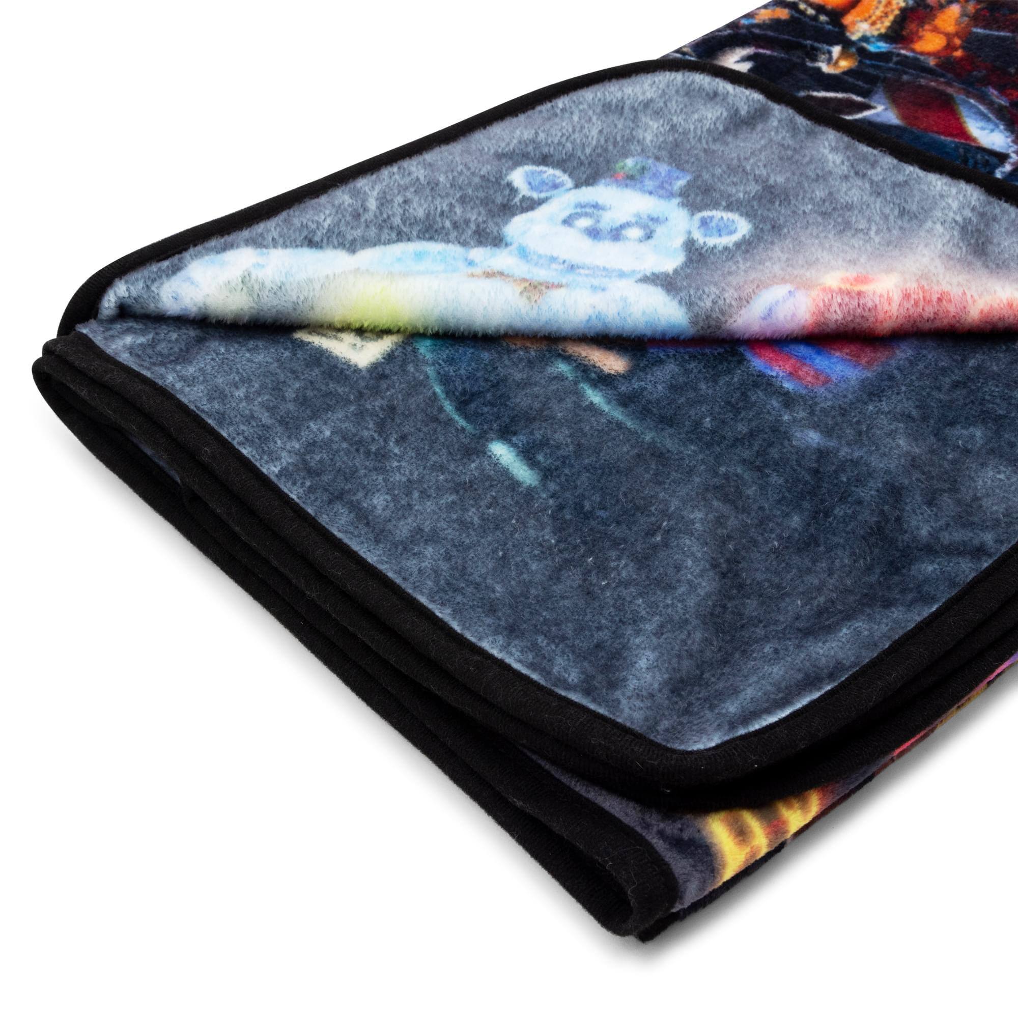Alt View 10. Silver Buffalo - Five Nights At Freddy's Character Collage Fleece Throw Blanket | 45 x 60 Inches - Multi-Colored.