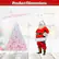 Product Dimensions
Merry Christmas
2 Pairs of Gloves
6 FT
6 FT
18"
3.7 FT