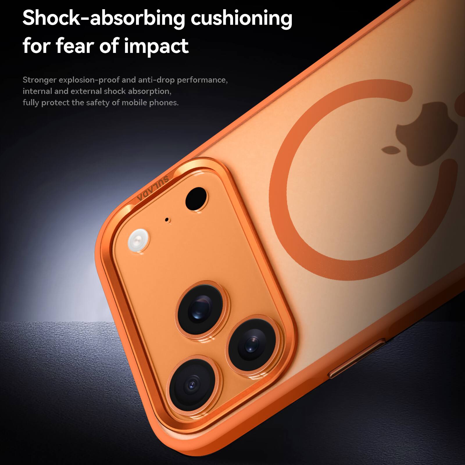 Shock-absorbing cushioning for fear of impact

Stronger explosion-proof and anti-drop performance, internal and external shock absorption, fully protect the safety of mobile phones.