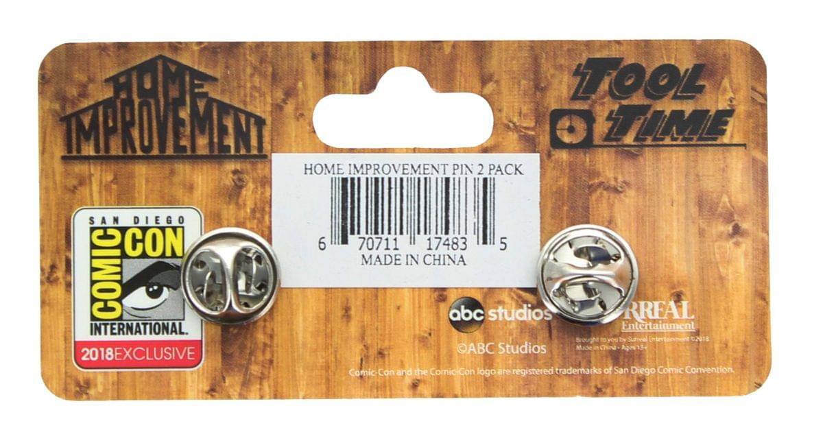**Home Improvement Tool Time**

**San Diego Comic-Con International 2018 Exclusive**

**Home Improvement Pin 2 Pack**

- **Barcode:** 6 70711 17483 5
- **Made in China**

**ABC Studios**
**RREAL Entertainment**

*Comic-Con and the Comic-Con logo are registered trademarks of San Diego Comic Convention.*