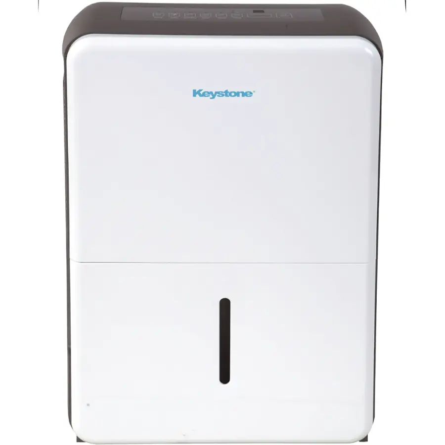 Alt View 20. Keystone - 50 Pint Dehumidifier with Electronic Controls - White.