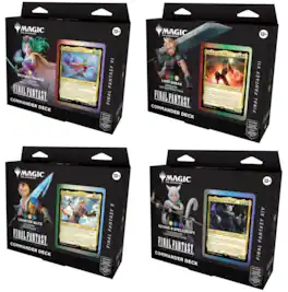 Wizards of The Coast - Magic: The Gathering Final Fantasy Commander Deck (1 Commander Deck per Order) - Styles May Vary