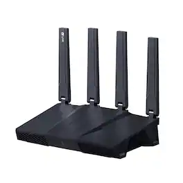 Cubilan - Tri-Band WiFi 7 Gaming Router, BE9300 High Speed Wireless Mesh, 5 x 2.5G Ports, OpenWrt & VPN Support, Long Range - Black