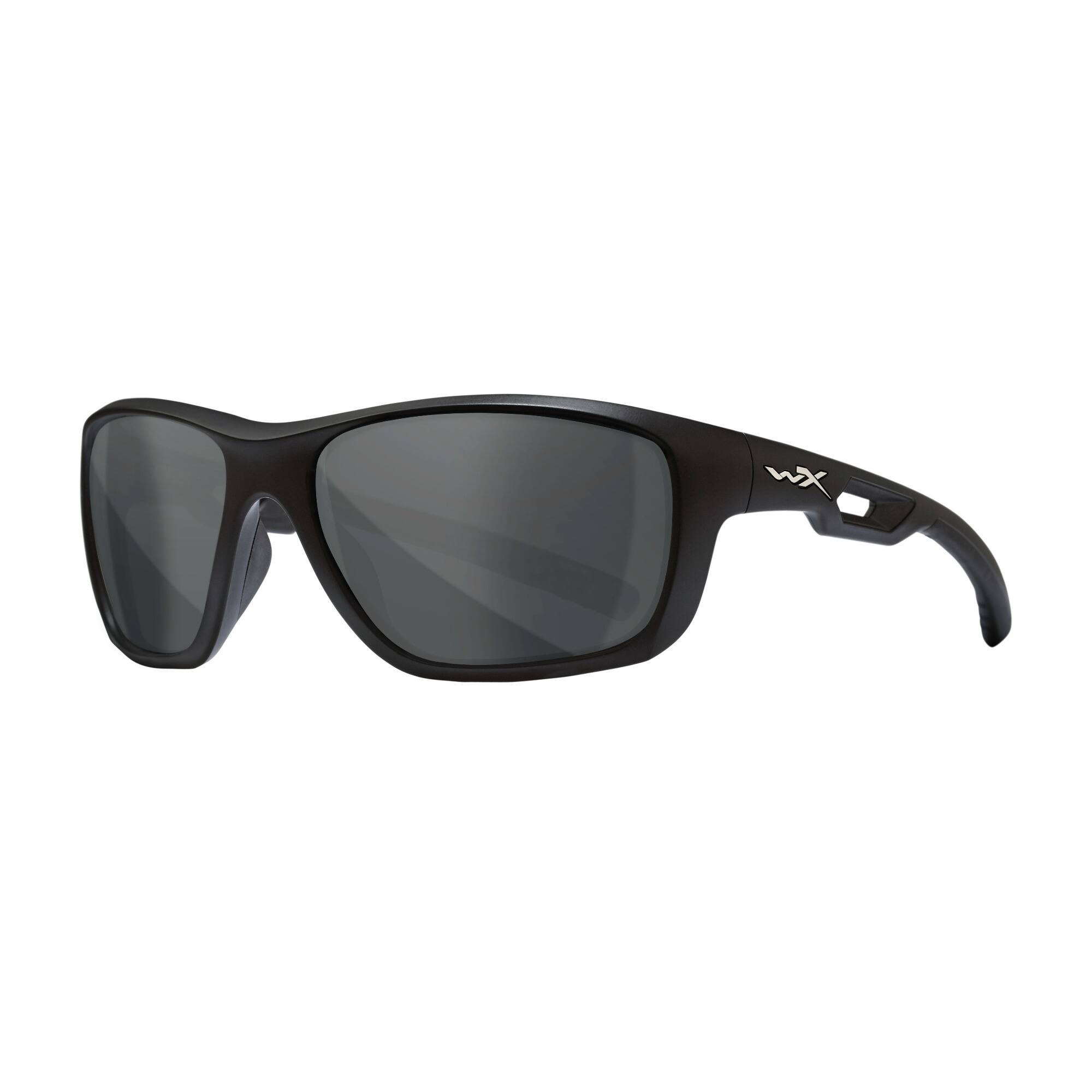 Left. Wiley X - Wiley X Active Lifestyle WX Aspect Sunglasses (Smoke Gray Lens) - Gray.
