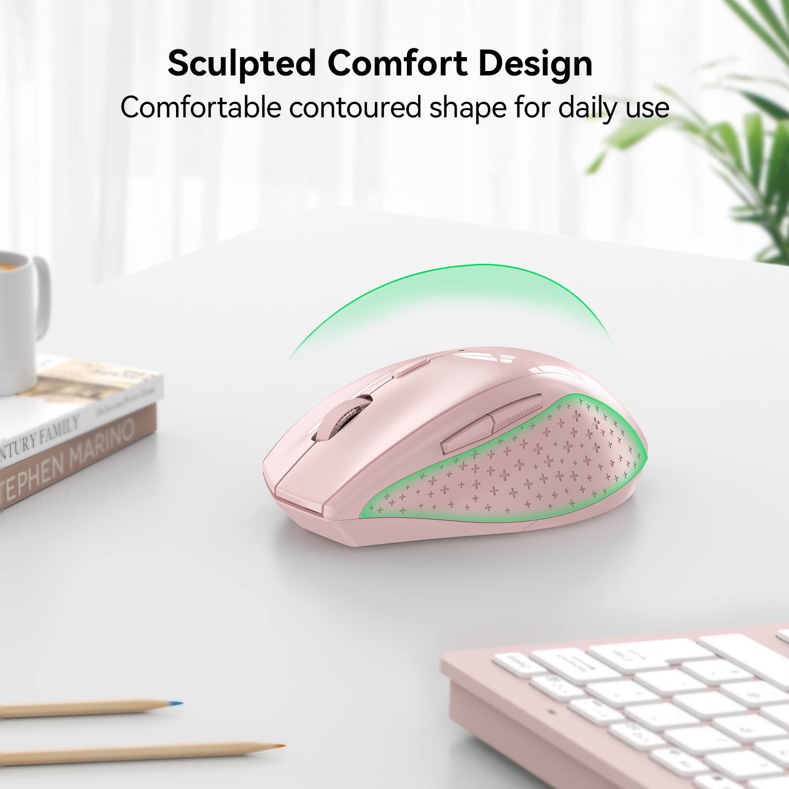 Sculpted Comfort Design  
Comfortable contoured shape for daily use  

NTURY FAMILY MARINO  
STEPHEN MARINO