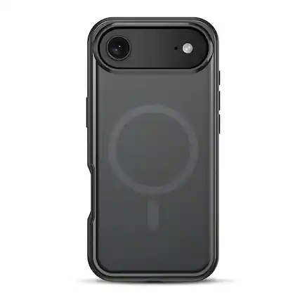 Front. Kitcheniva - Wireless Magnetic Charging Compatible Case For iPhone 17 Air - Black.