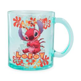 Disney - Lilo & Stitch Leroy Glass Mug | Holds 18 Ounces - Multi-Colored