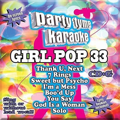 Party Time Karaoke - Girl Pop 33   - COMPACT DISCS [CD]