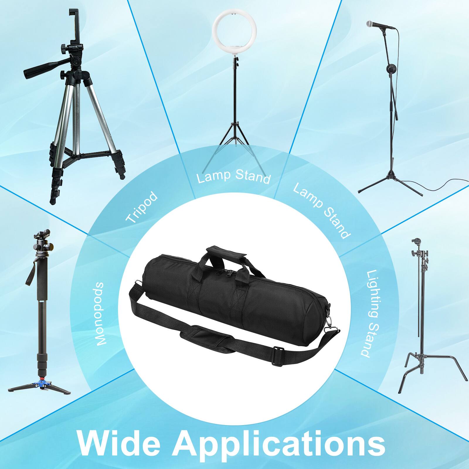 Monopods, Tripod, Lamp Stand, Lighting Stand, Wide Applications