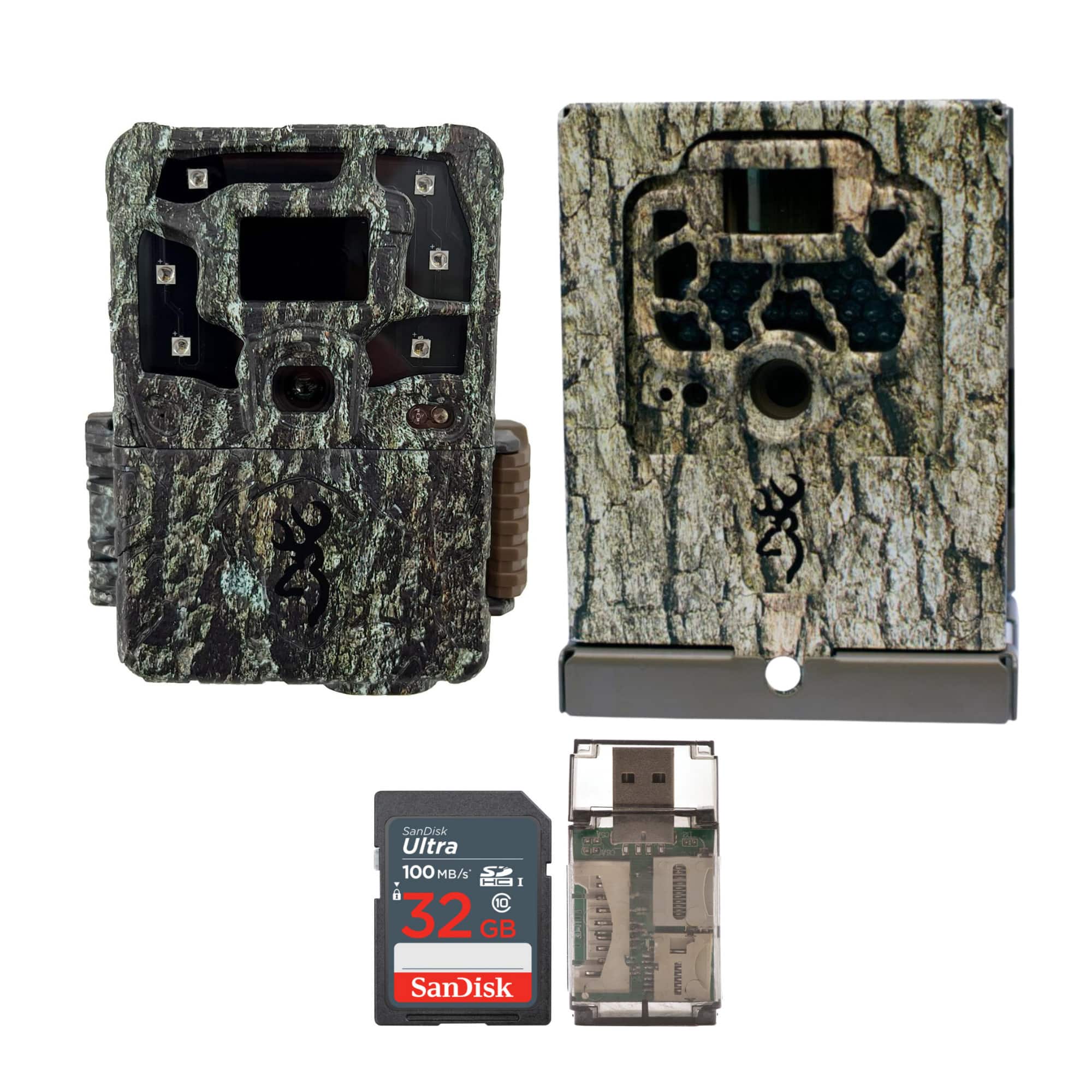 Browning - Strike Force Pro X 1080 Trail Camera with Security Box Bundle