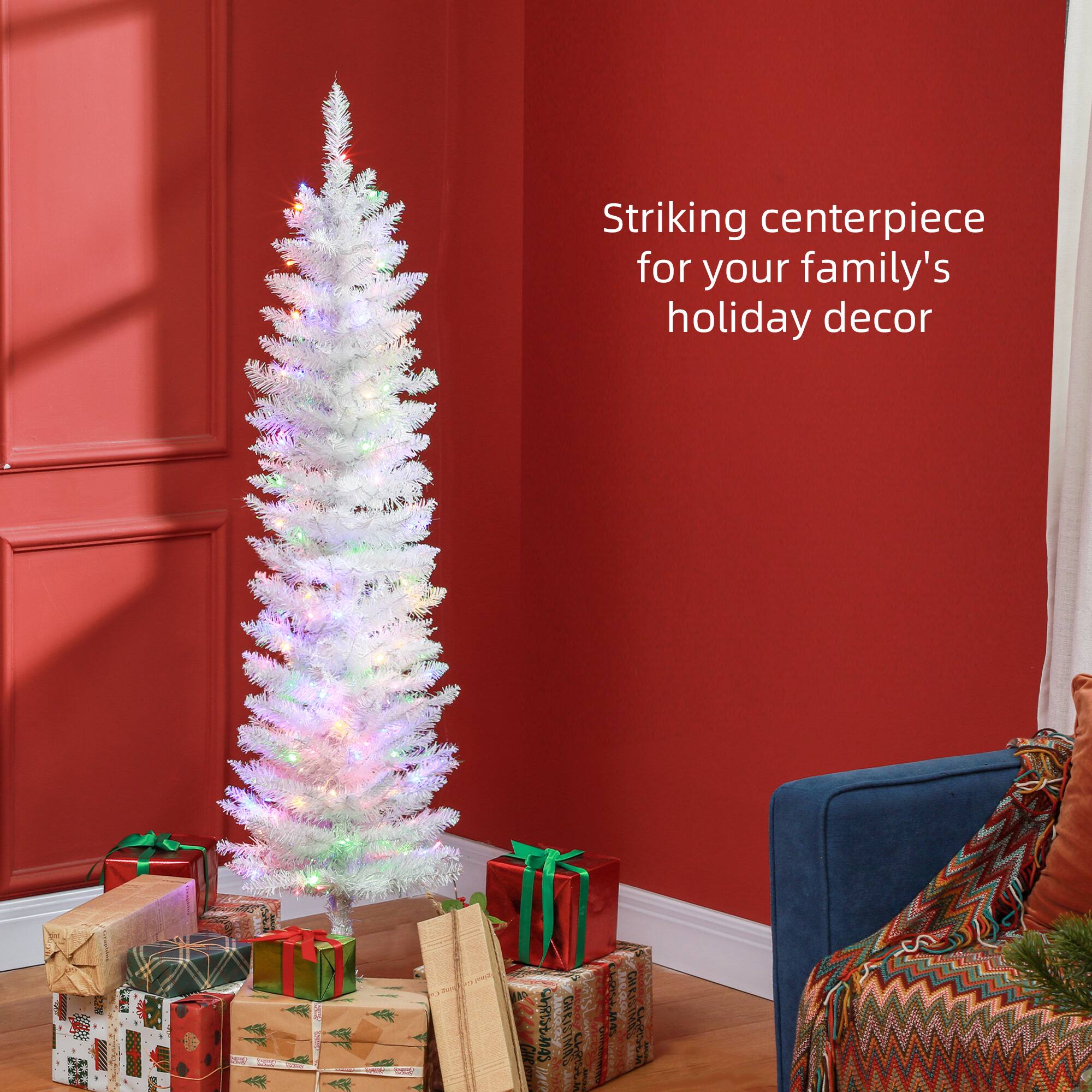 Striking centerpiece for your family's holiday decor.