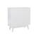 Alt View 11. Linon Home Décor - Rosita Three-Shelf Bookcase - White.