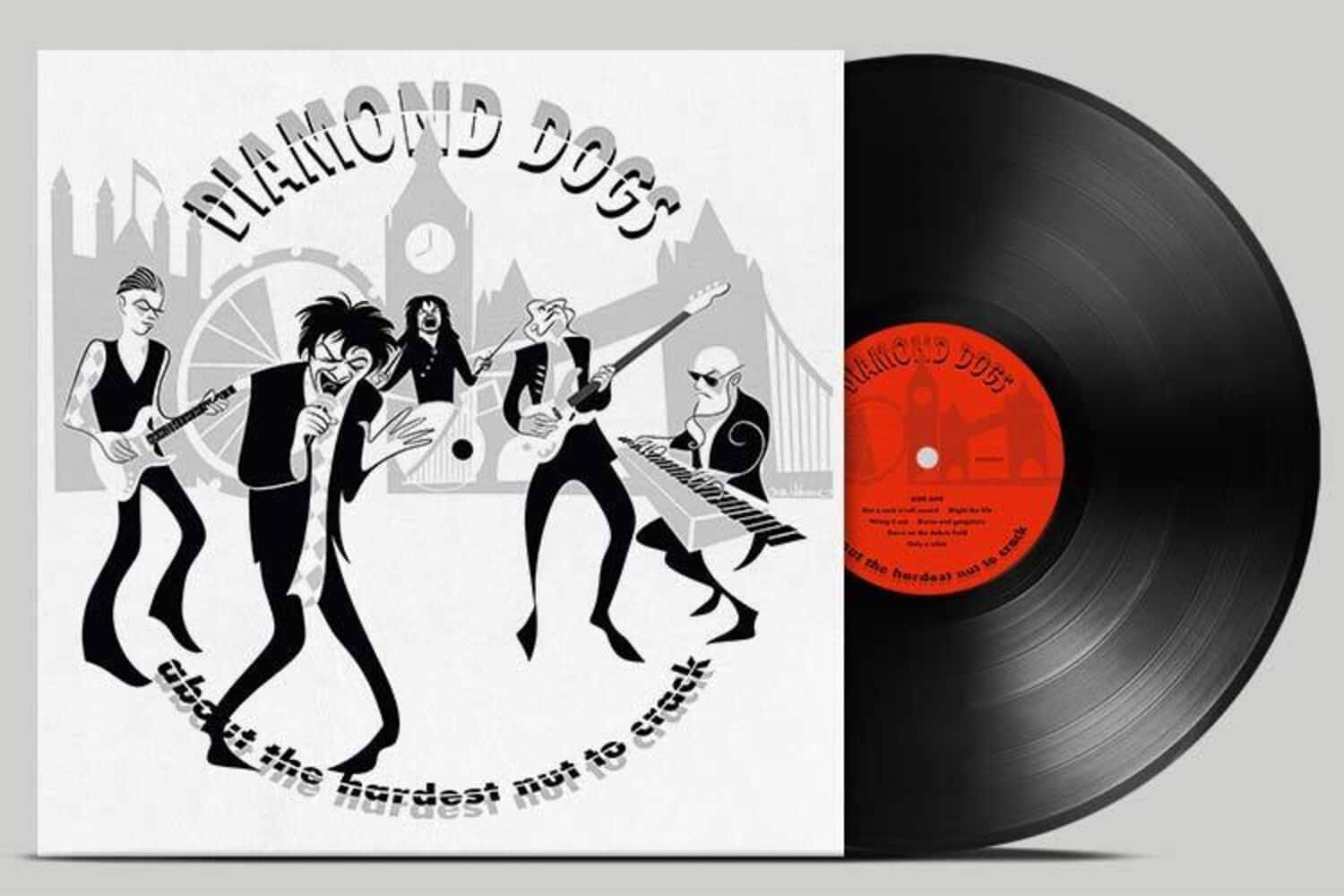 Diamond Dogs - About The Hardest Nut To Crack  - VINYL LP