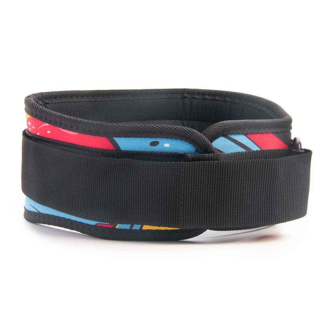 Alt View 2. Harbinger - Harbinger Women's 4.5" Foam Core Belt - Swirl Orange/Blue - Small - Swirl Orange/Blue.