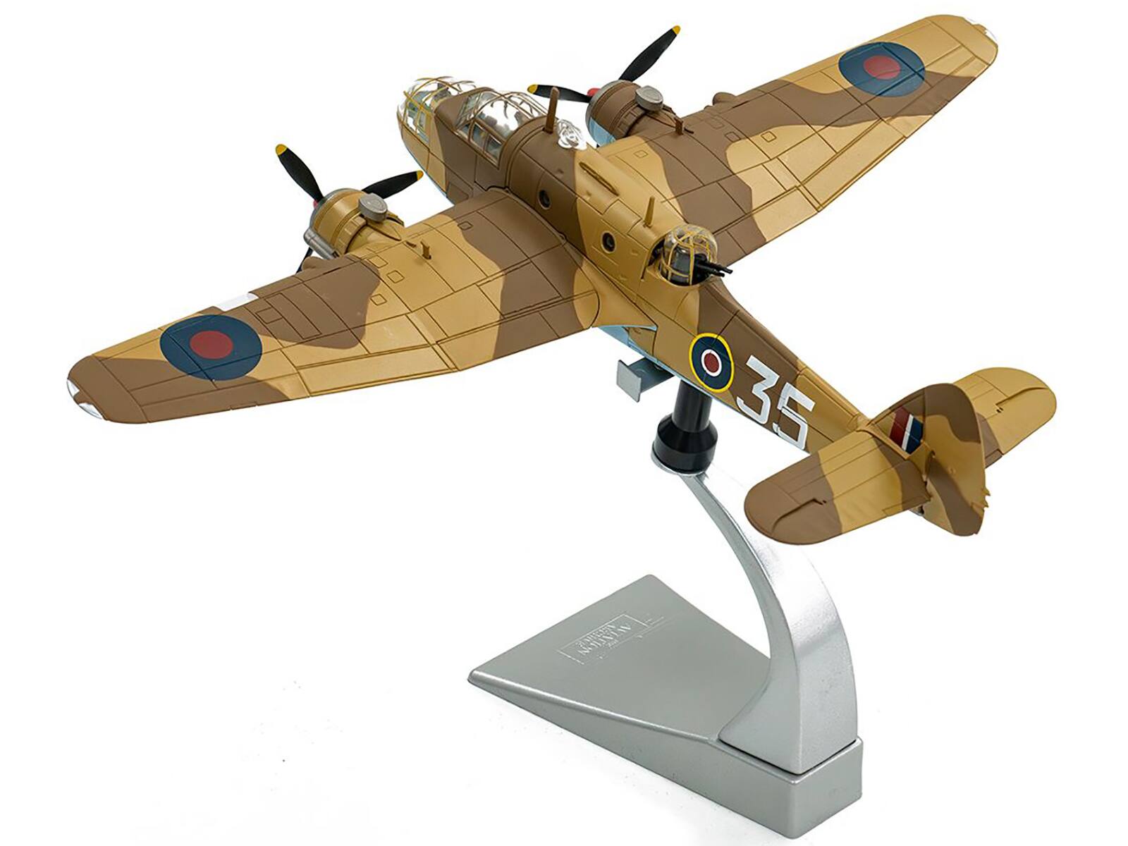 Left. Corgi - Bristol Beaufort MkIa "EK979 Middle East Check & Conversion Unit 1944" RAF Aviation Archive Series 1/72 - Multi.