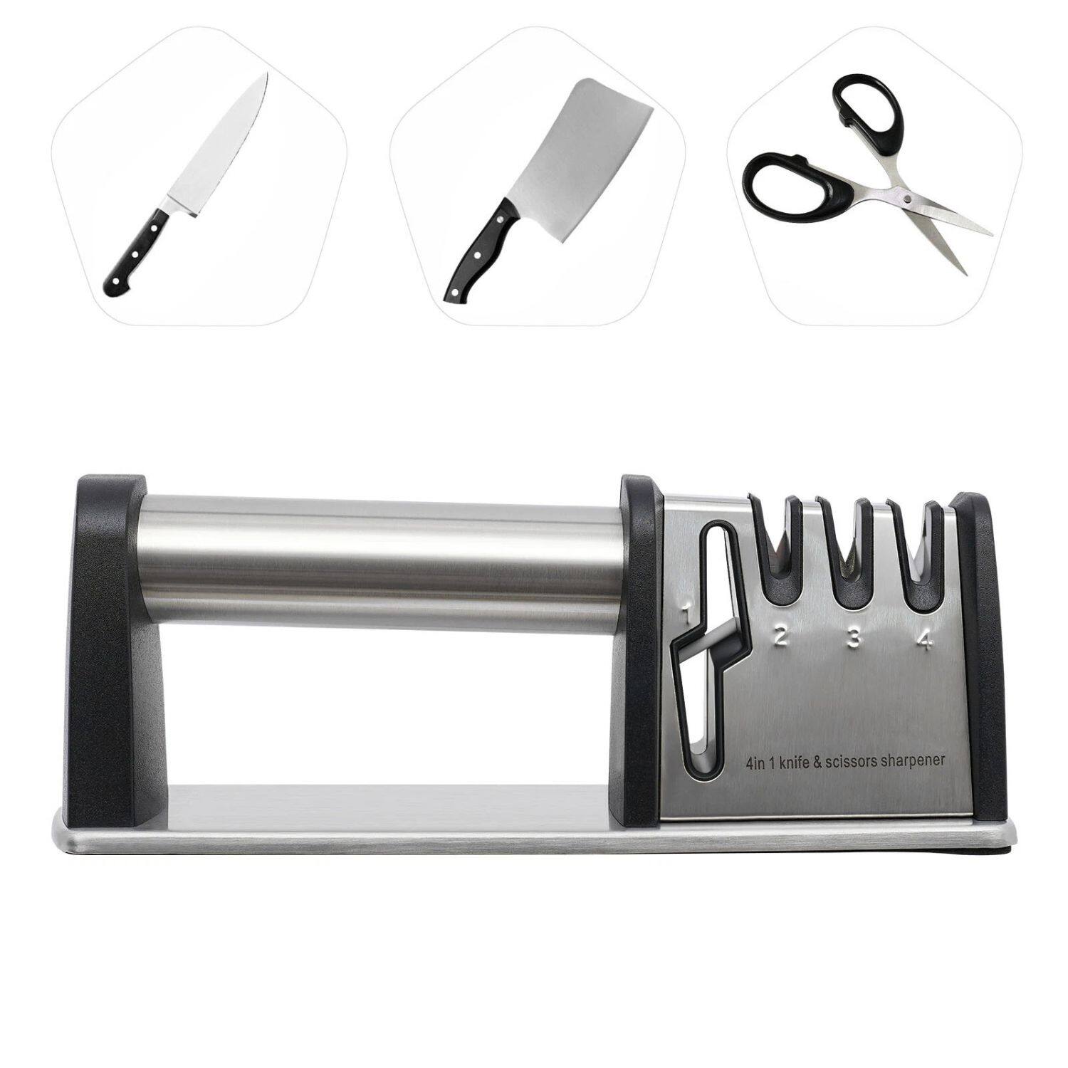 4in 1 knife & scissors sharpener