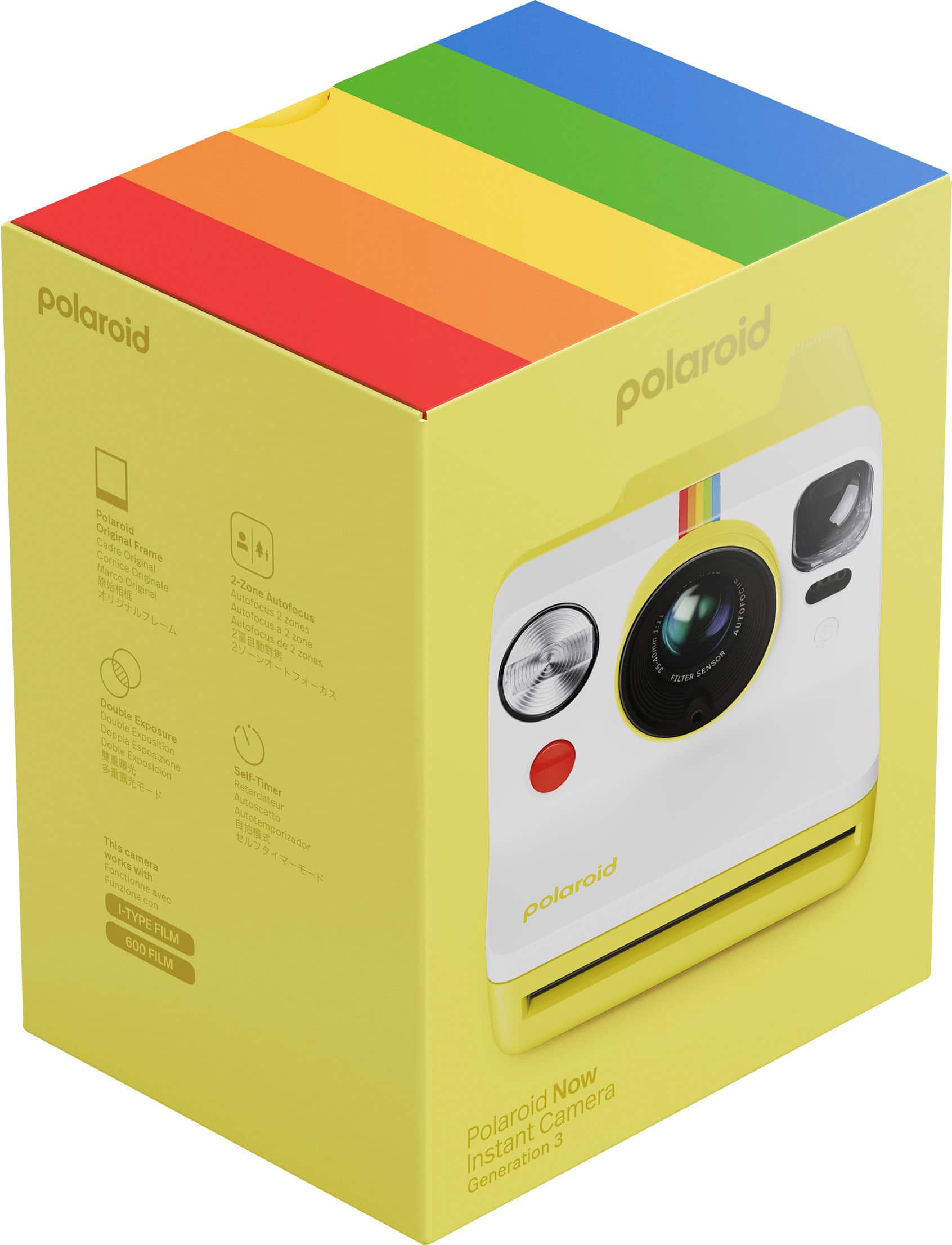 Polaroid Now Instant Camera Generation 3 Yellow 9158 - Best Buy