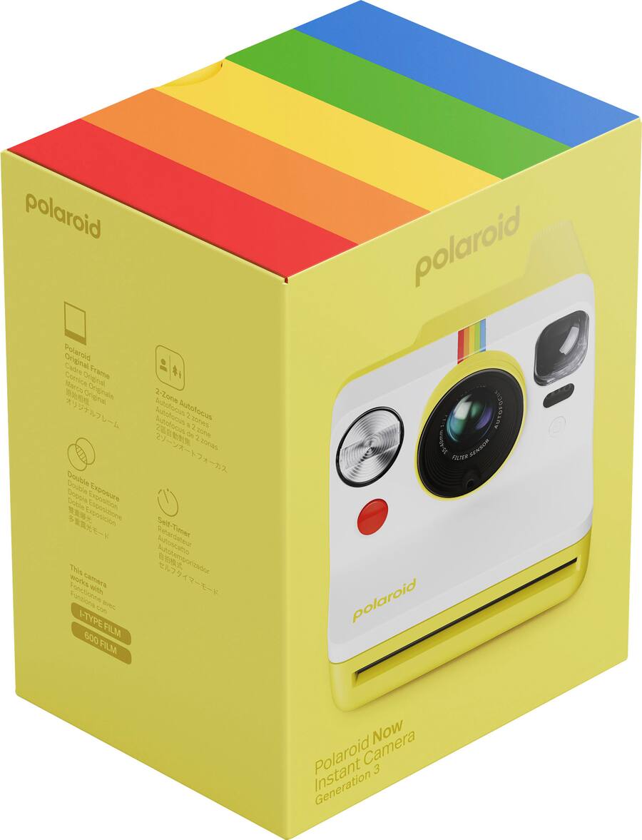 Polaroid Now Instant Camera Generation Yellow 9158 Best Buy