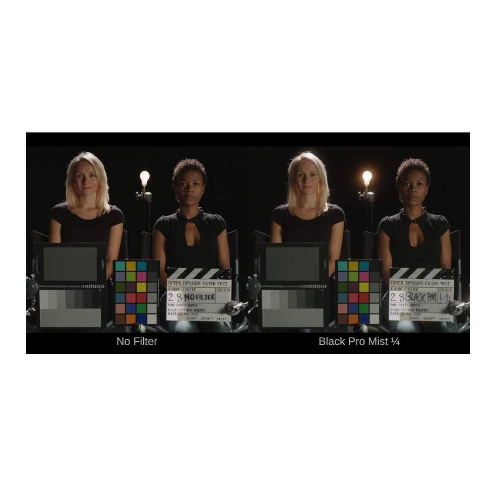 Tiffen 67mm Black Pro Mist 1/4 Filter|Cinematic Effect Filter for