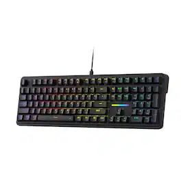 REDRAGON - K745 Wired 108-Key Gasket RGB Gaming Keyboard, 4 Extra Hotkeys - Black
