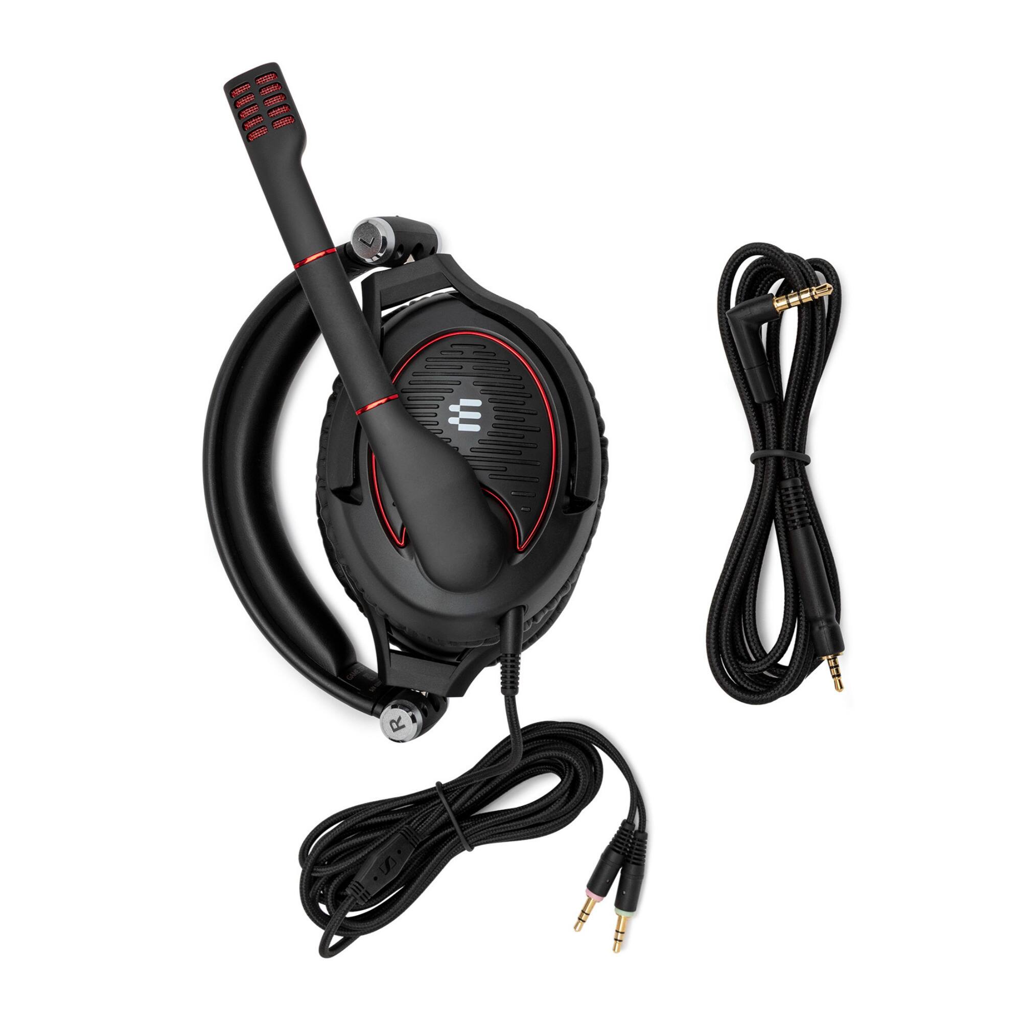 Angle. Sennheiser - Sennheiser GAME ZERO Gaming Headset with Flip-to-Mute Mic (Black).