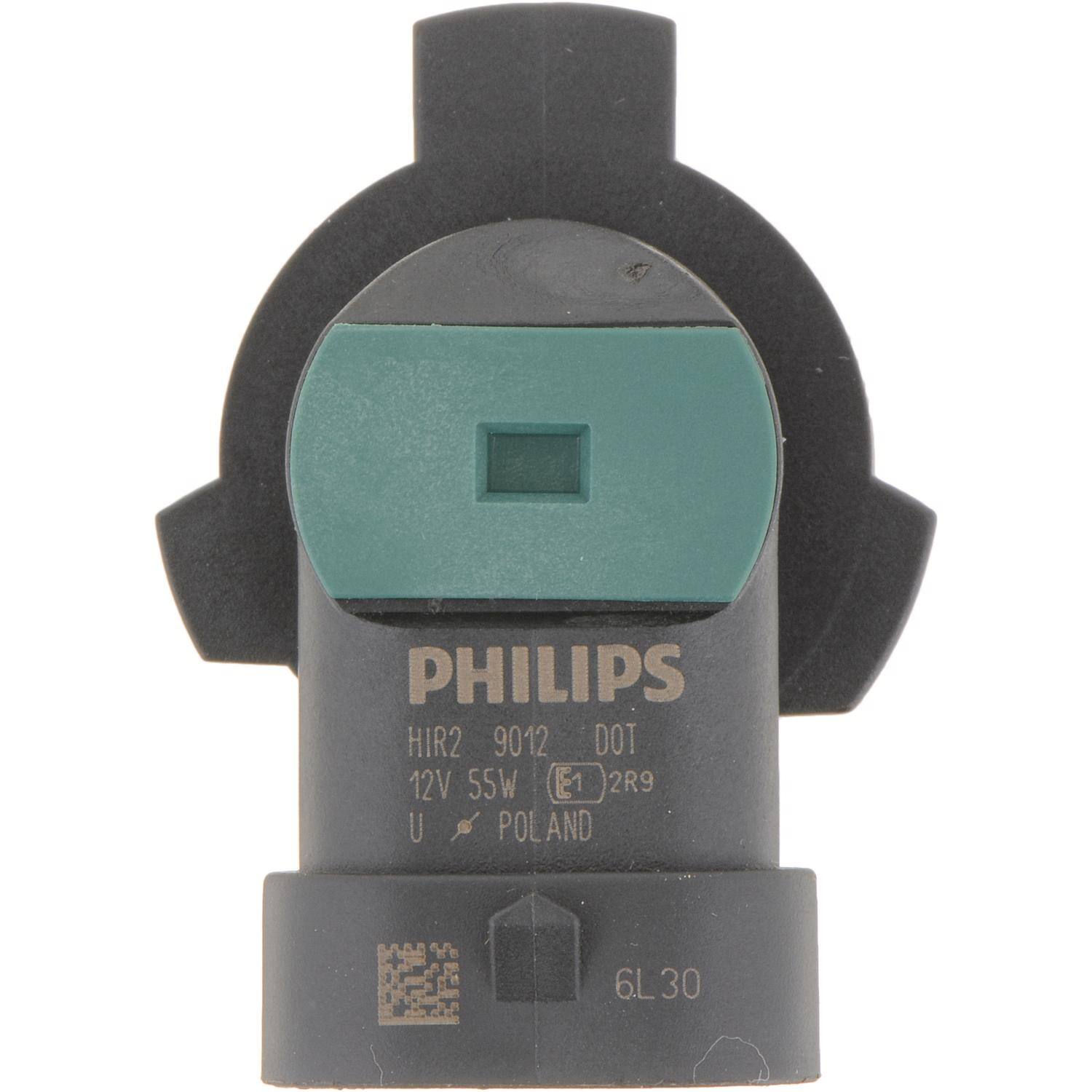 PHILIPS  
HIR2 9012 DOT  
12V 55W  
E1 2R9  
U POLAND  
6L30