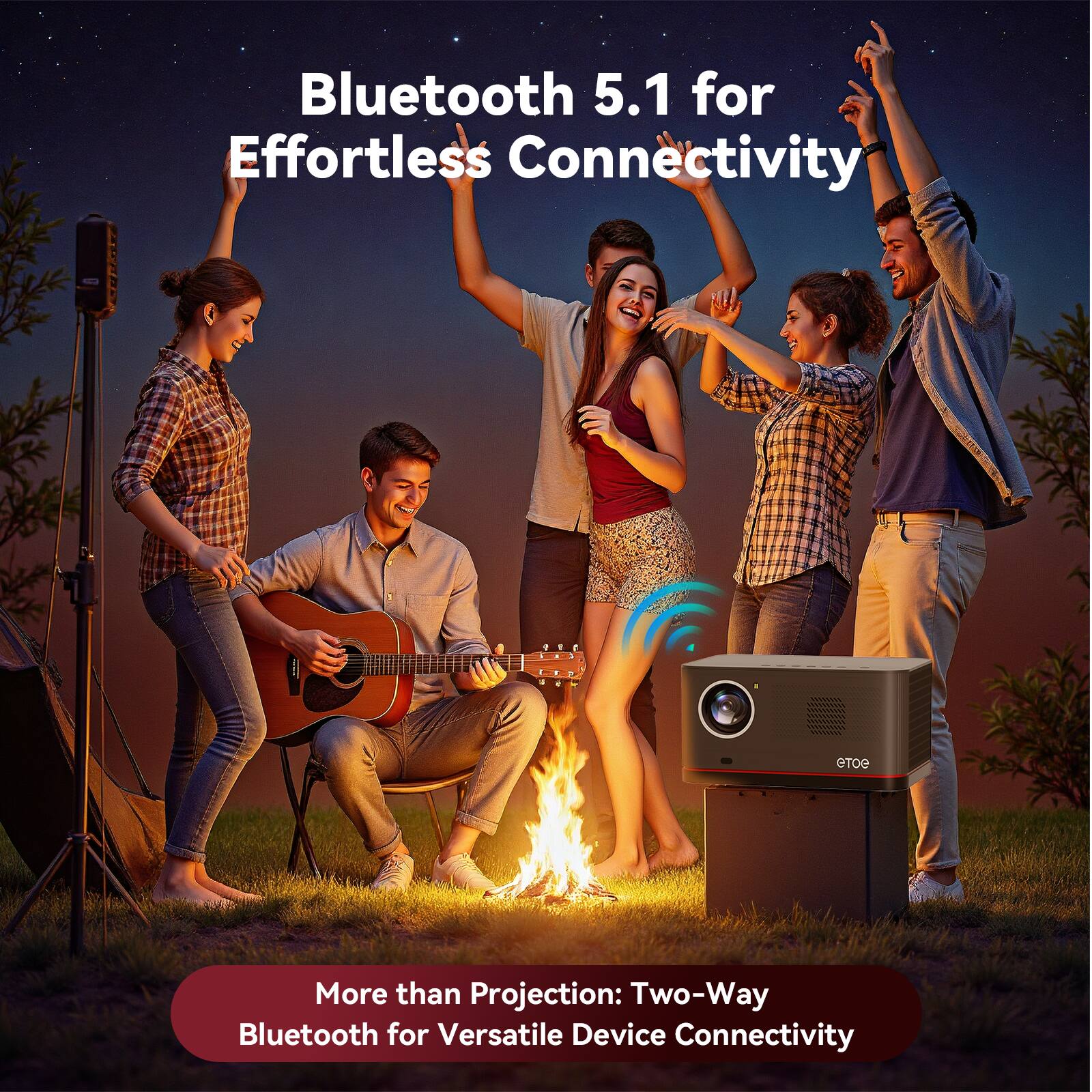 Bluetooth 5.1 for Effortless Connectivity

More than Projection: Two-Way Bluetooth for Versatile Device Connectivity
