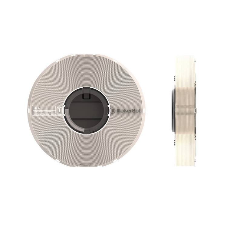 Left. MakerBot - MakerBot PLA Filament Spool for Method 3D Printer (Natural, 1.65lb, 2-Pack).