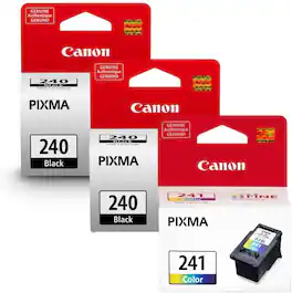 Canon - PG-240 Ink Cartridge 3-Pack - Black | Cyan | Magenta | Yellow