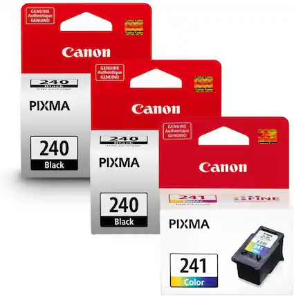 GENUINE Authentique GENUINO Canon 240 Black PIXMA
GENUINE Authentique GENUINO Canon 240 Black
GENUINE Authentique GENUINO Canon 241 Color PIXMA