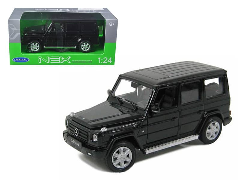 Mercedes Benz G Class Wagon Black 1/24-1/27 Diecast Model Car by Welly price history on PriceWatchPro