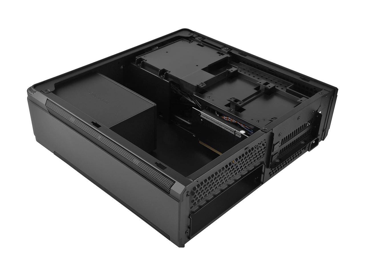 SilverStone Fortress Series SST FTZ01B E Black Aluminum unibody