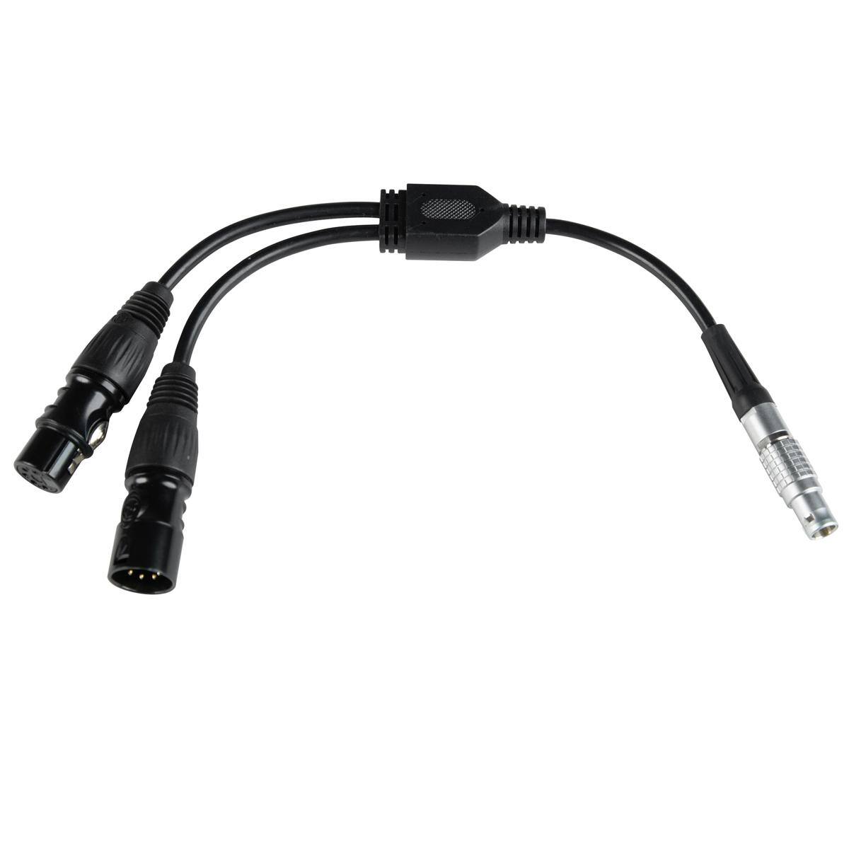 Alt View 2. NANLITE - Nanlite CB-DMX-ACP-1/2 Locking DMX Adapter Cable.