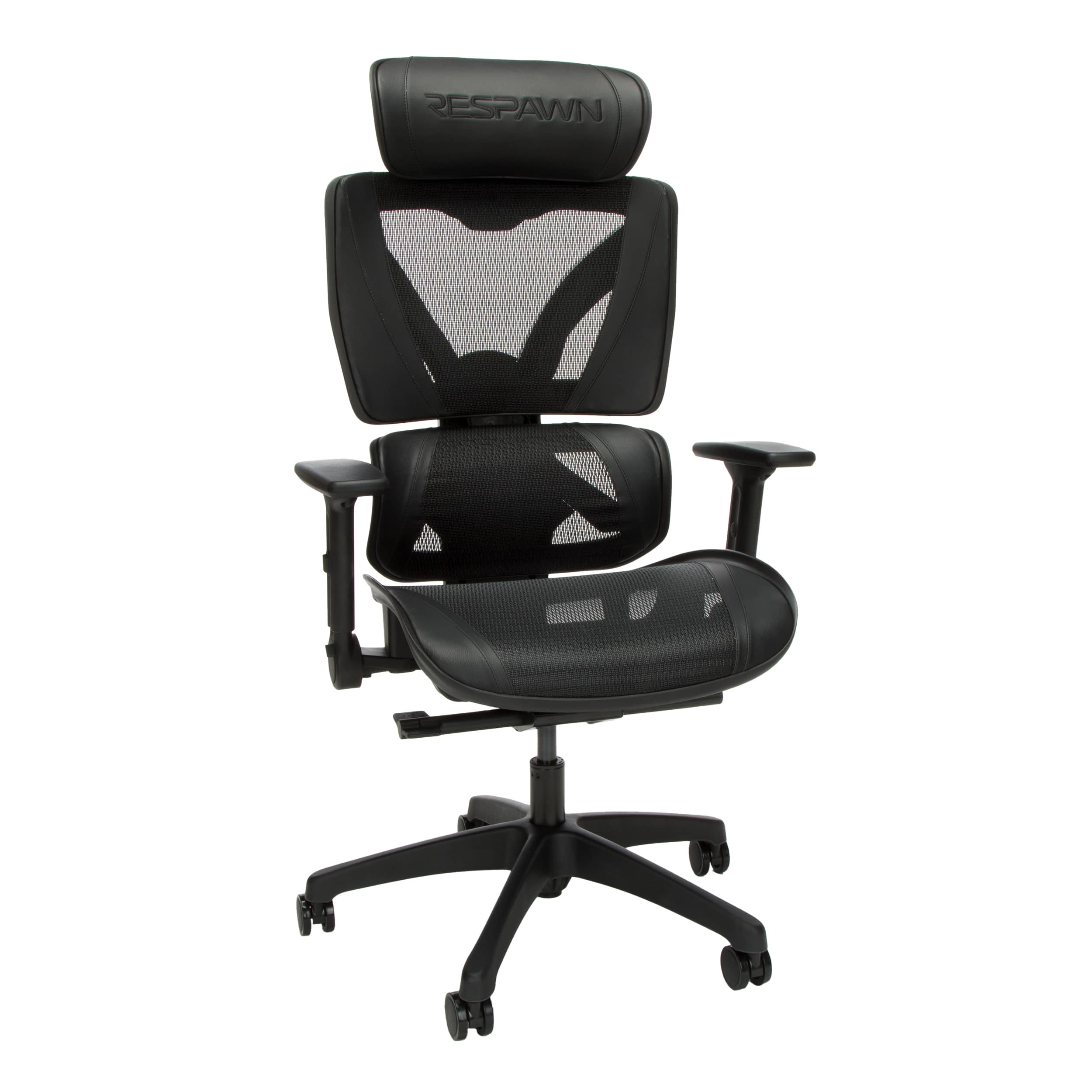 Respawn Products - RESPAWN SPECTER - Ergonomic Mesh Office Chair with Lumbar Support, High Back Reclining Gaming Chairs for Adults - Black