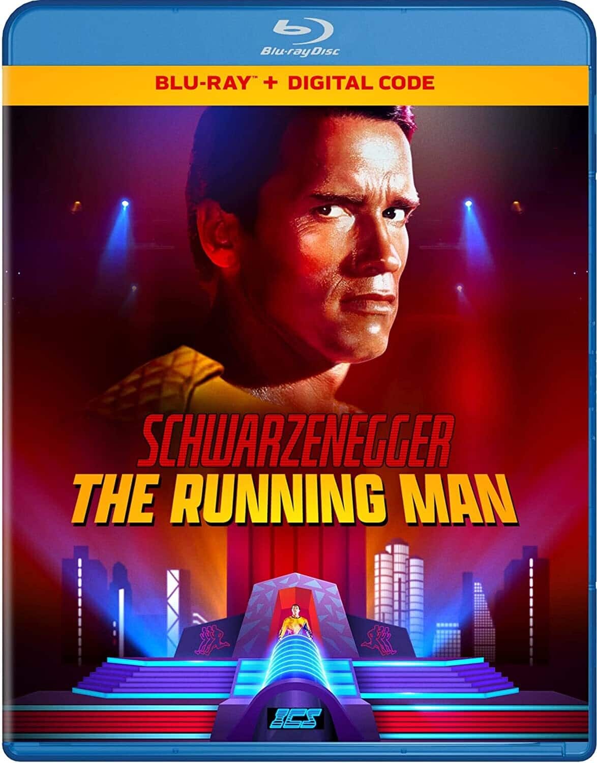 Front. The Running Man   - BLU-RAY.